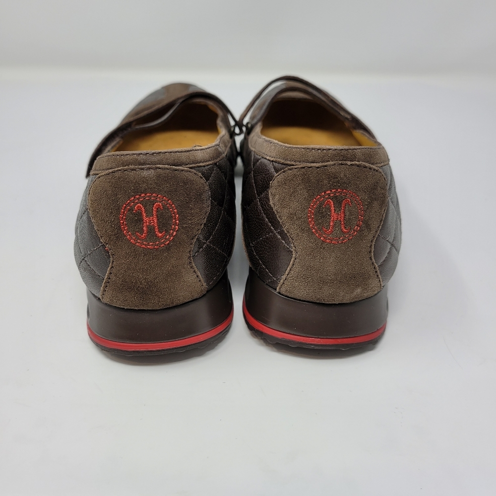 Cole Haan Nike Air Bria quilted brown mary jane - Picture 11 of 13